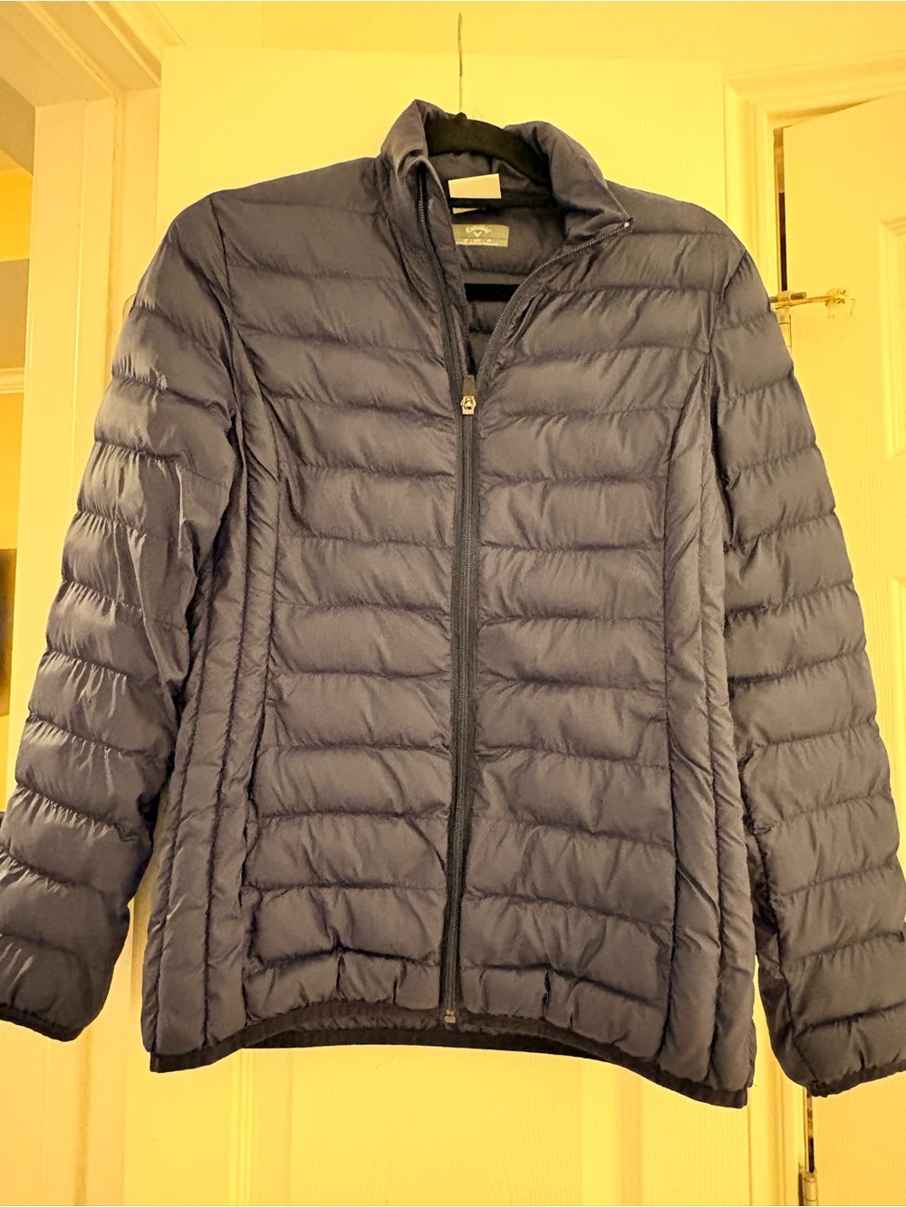Callaway Women's Navy Quilted Puffer Jacket